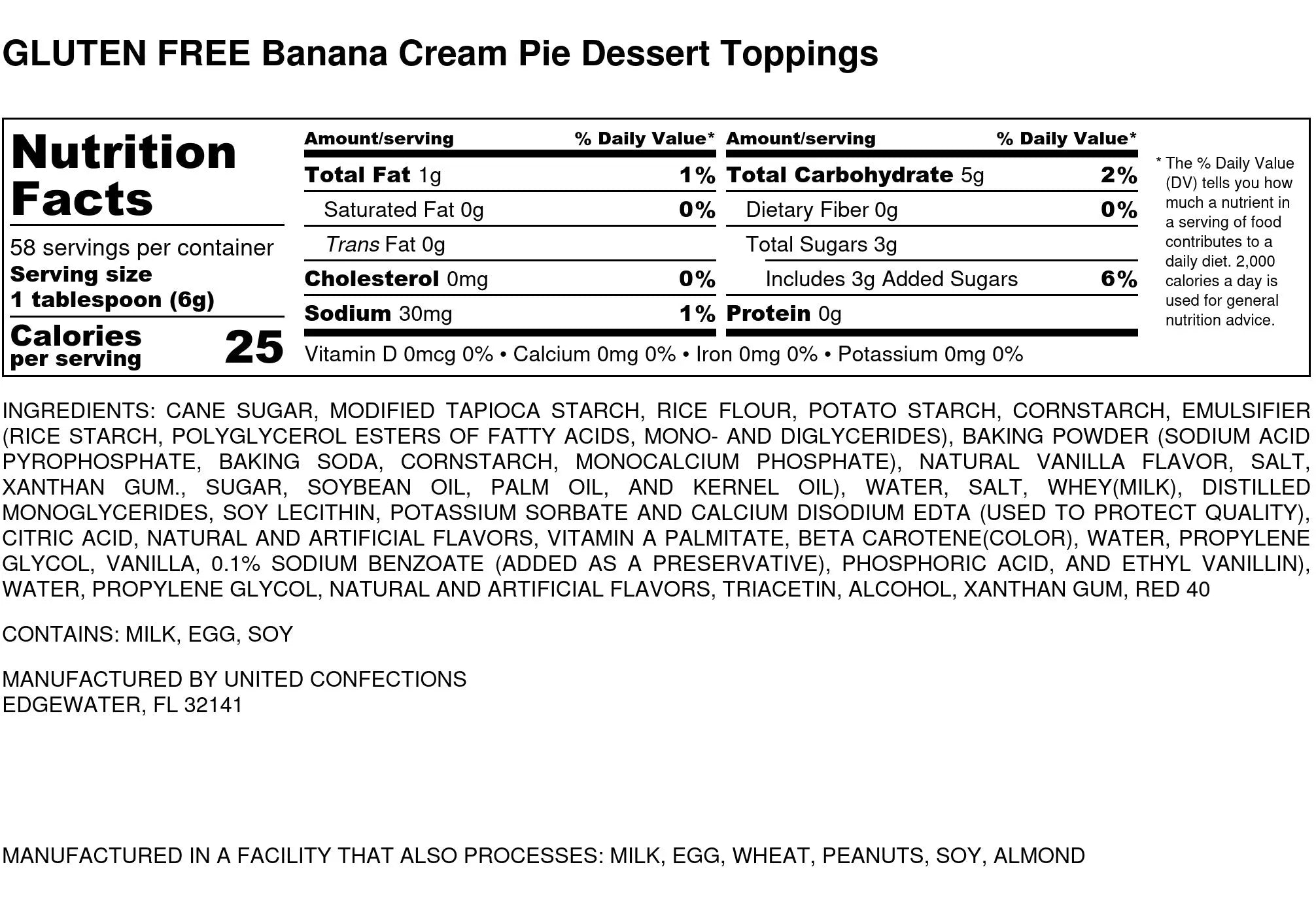 Gluten Free Banana Cream Pie Yum Crumbs