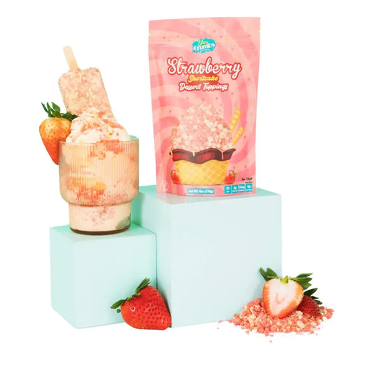 Yum Crumbs Strawberry Shortcake Dessert Toppings 6oz Sprinkles Yum Crumbs